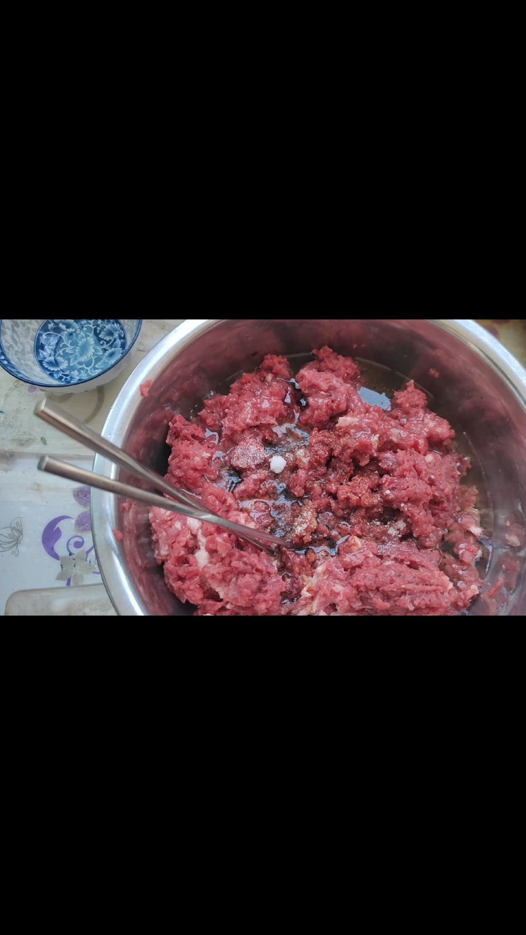 自己在家做牛肉大馅儿包子