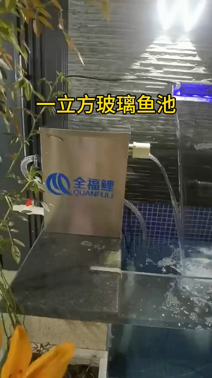 外置鱼池过滤器,1立方玻璃鱼池