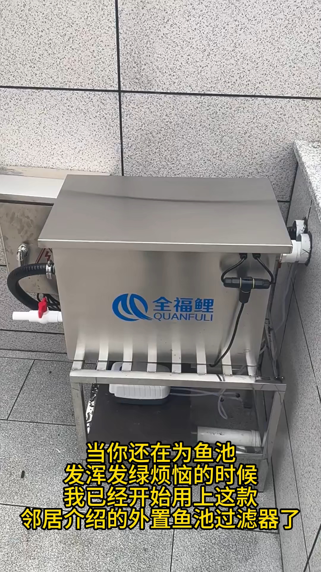 家用型鱼池过滤器#鱼池过滤器#庭院鱼池#别墅鱼池