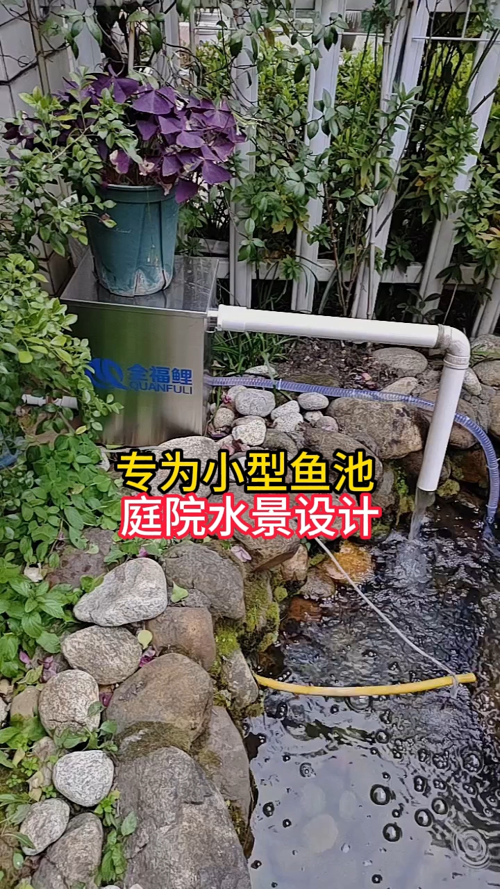 大鱼池小鱼池过滤器都有,不同型号对应不同鱼池大小#鱼池过滤器