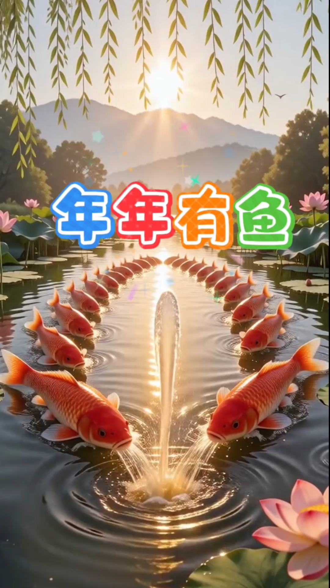 #年年有鱼#岁岁平安#AI视频