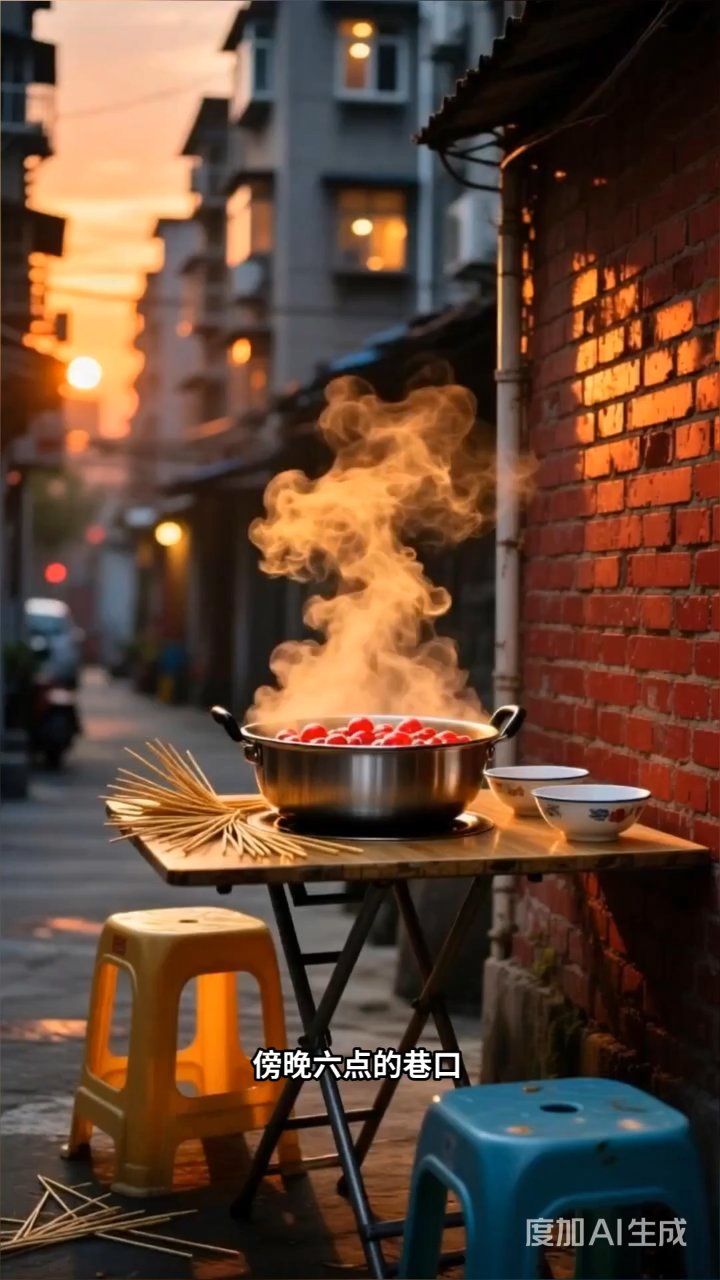 小巷麻辣烫十年烟火，竹签串起人间百味