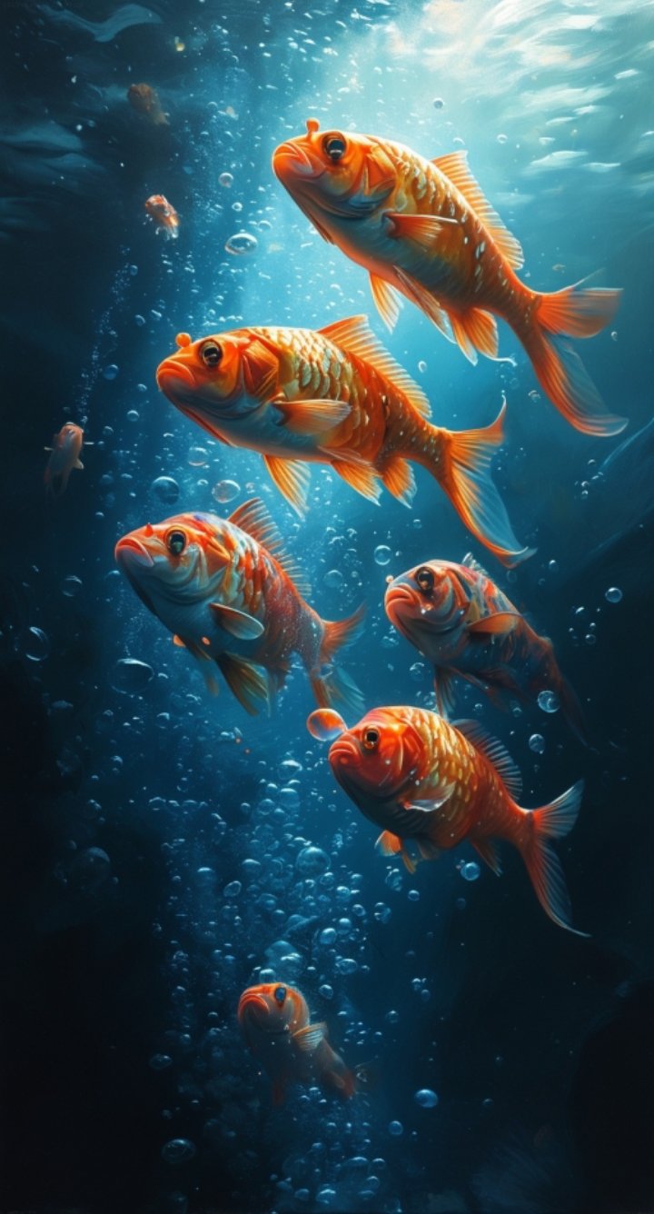 漂亮可爱的深海小鱼