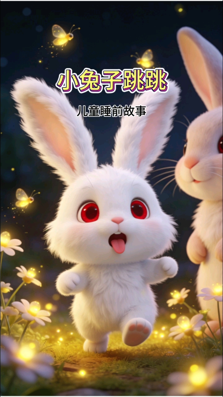 儿童睡前故事:小兔子跳跳#新大陆计划#