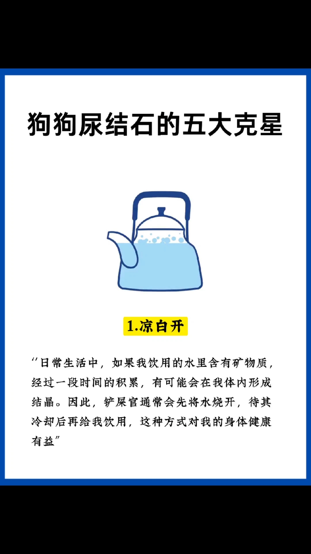 狗狗尿结石的五大克星