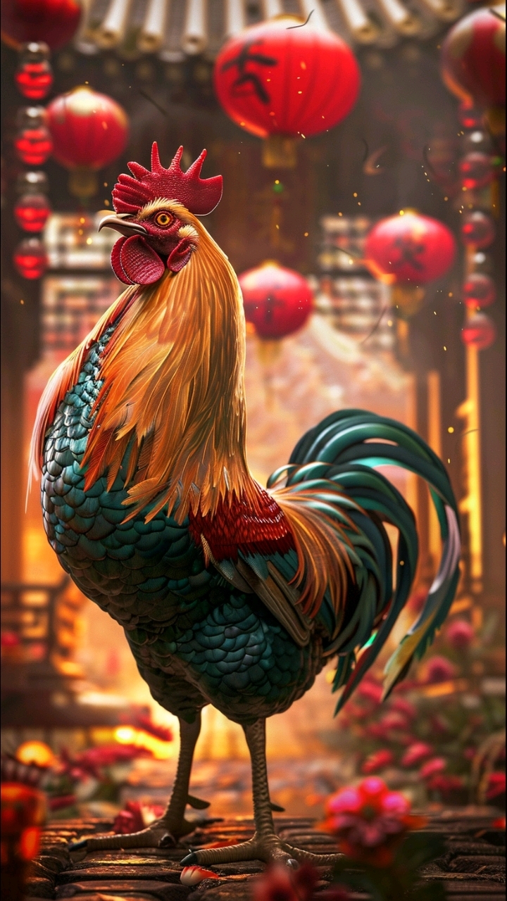 生肖壁纸系列之十鸡