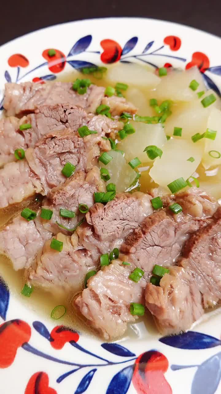 减脂期也能尽情享受的美味——清汤牛腩
