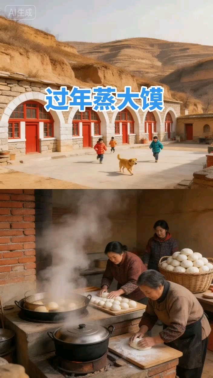 过年蒸大馍
