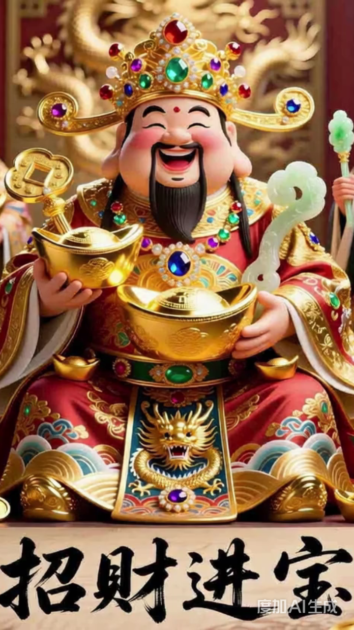 梁山得利斯送祝福,财运事业双丰收
