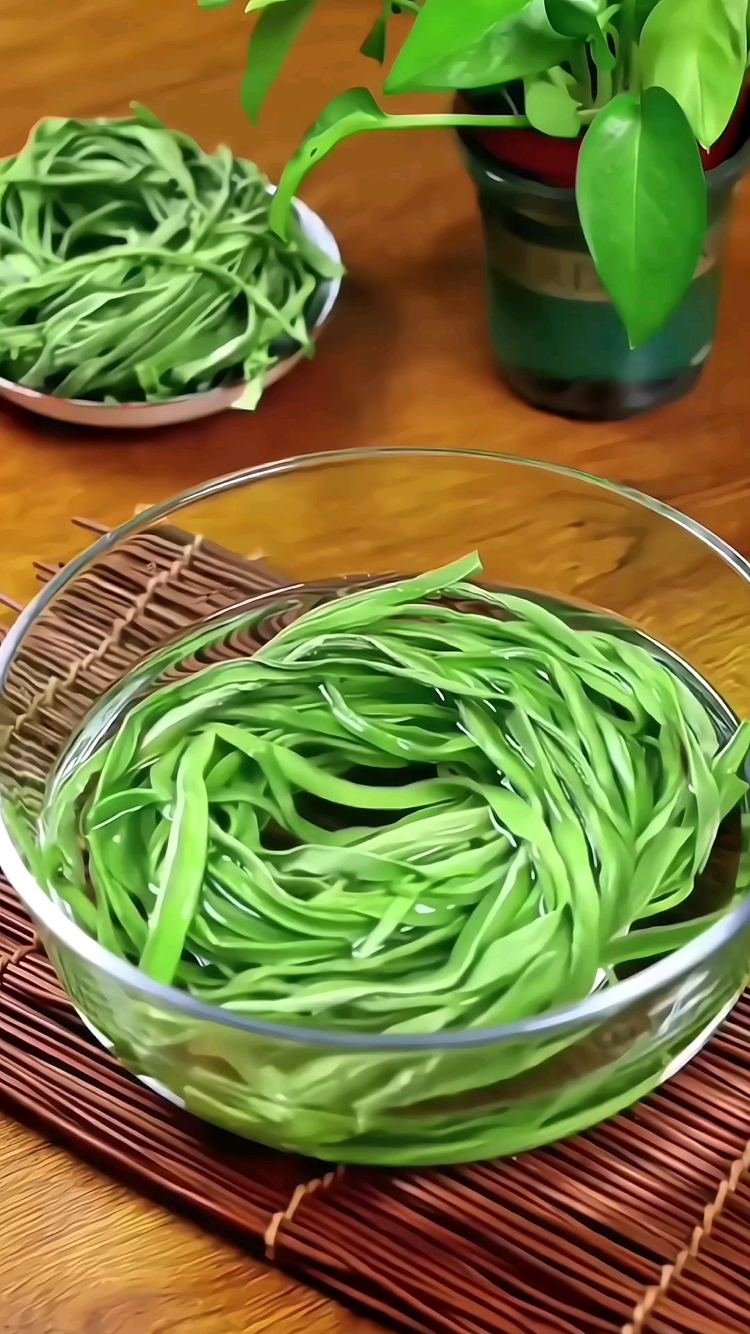 火锅的伴侣贡菜干吃起来