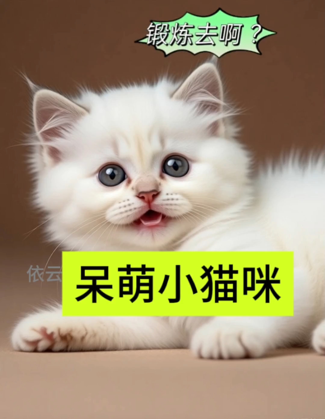 呆萌小猫咪