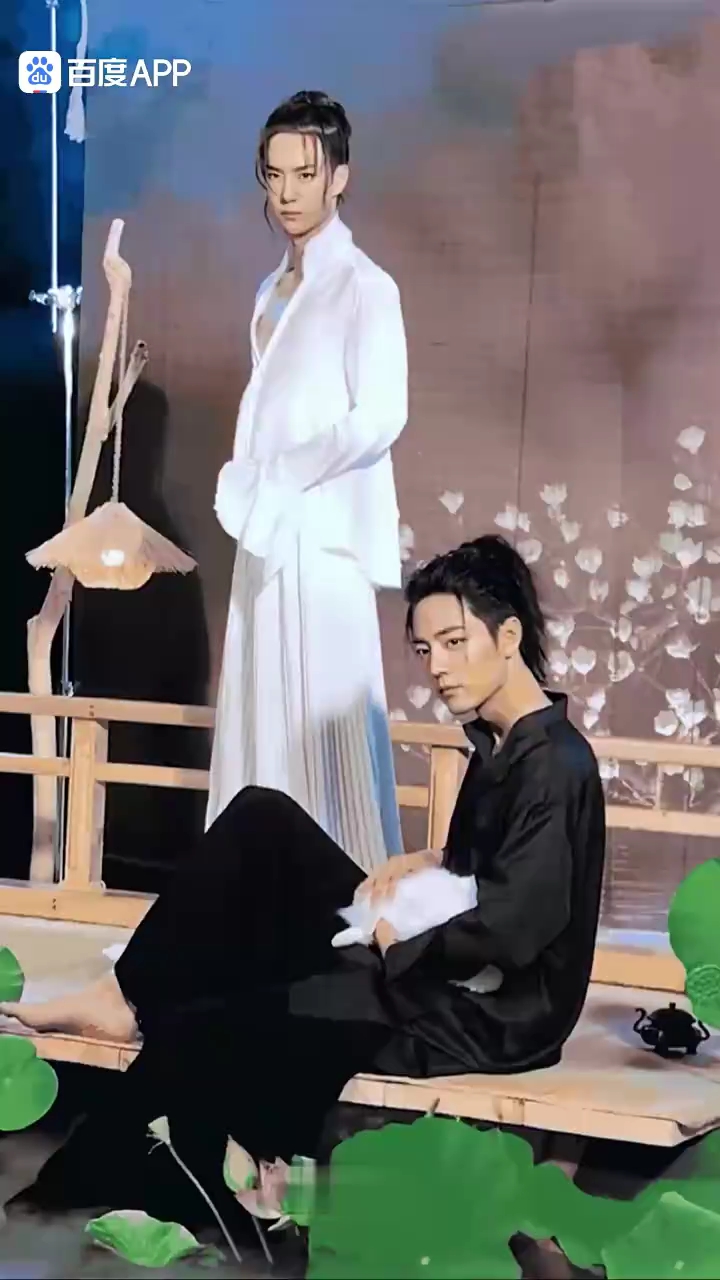 「肖战&王一博」时尚芭莎双人未播花絮，真的绝了！