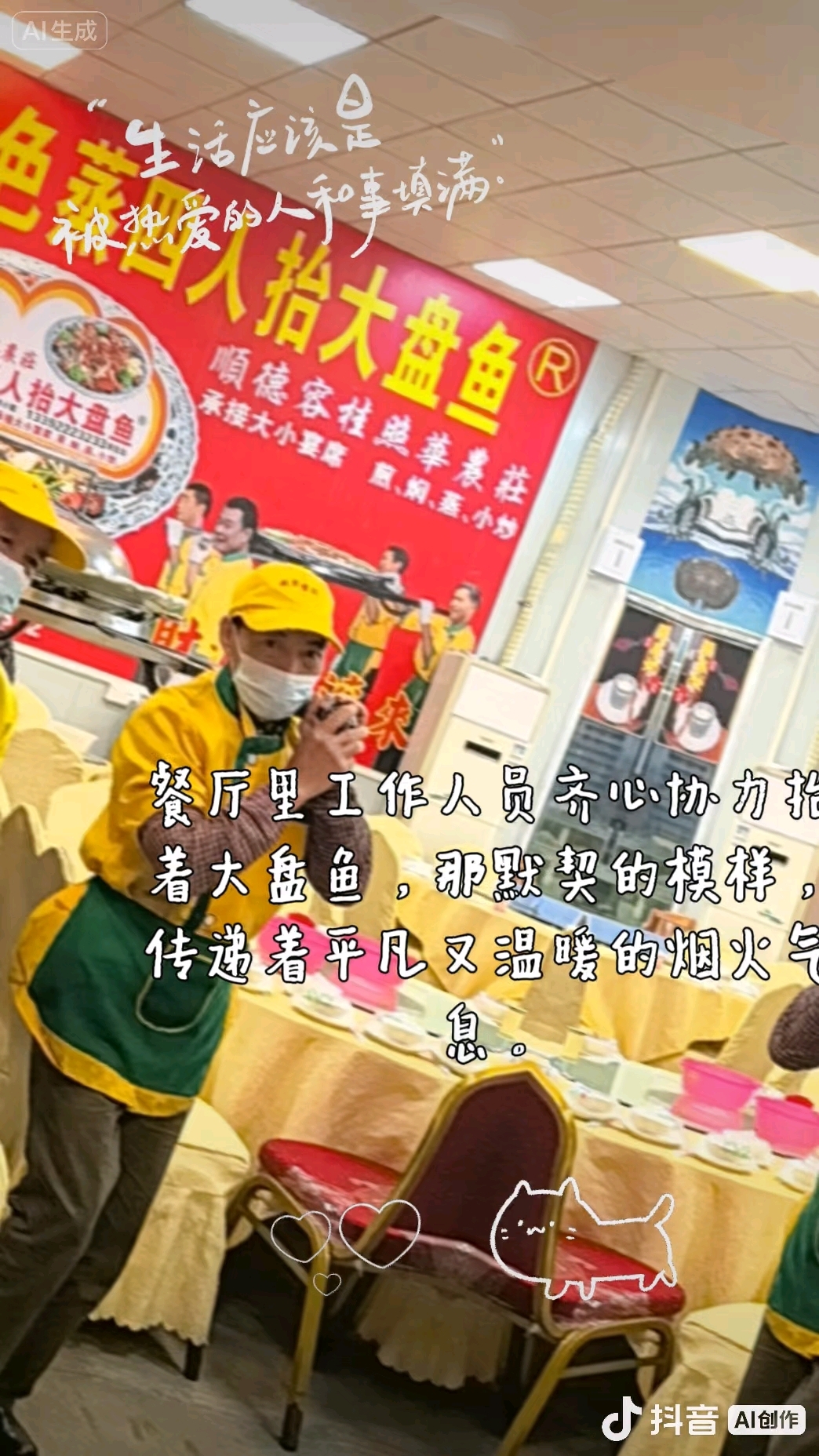 这么大的盘子你见过吗?这么大的鱼居然蒸得很嫩