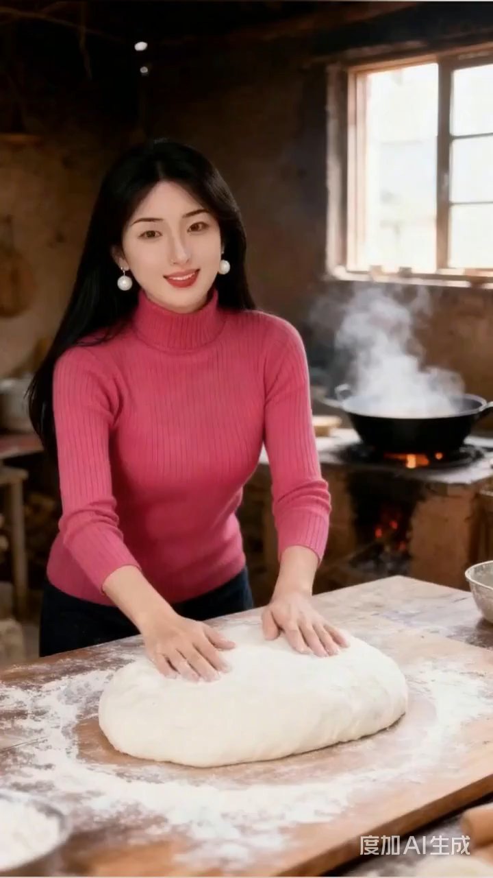 上传照片,一键生成专属摆摊卖包子短片!