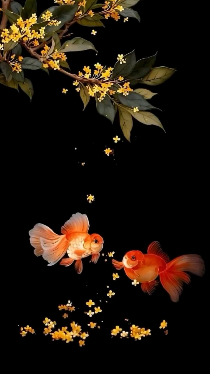 锦鲤壁纸！#高清壁纸# #壁纸# #壁纸分享# #手机壁纸# #锦鲤好运来# #动态壁纸#