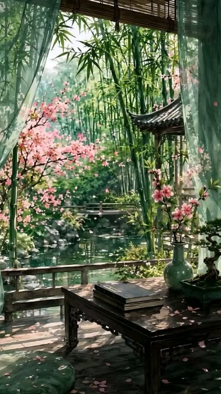 竹林静读时光#新大陆计划# #壁纸# #手机壁纸# #壁纸分享# #动态壁纸# #高清壁纸