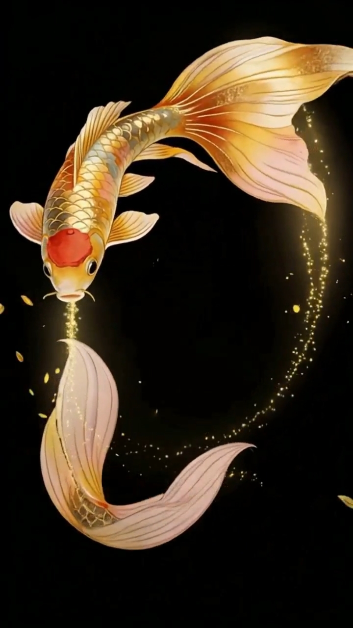 招财锦鲤!动态壁纸!