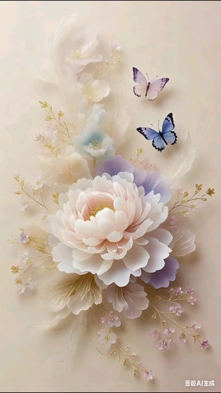 蝶恋花!动态壁纸!