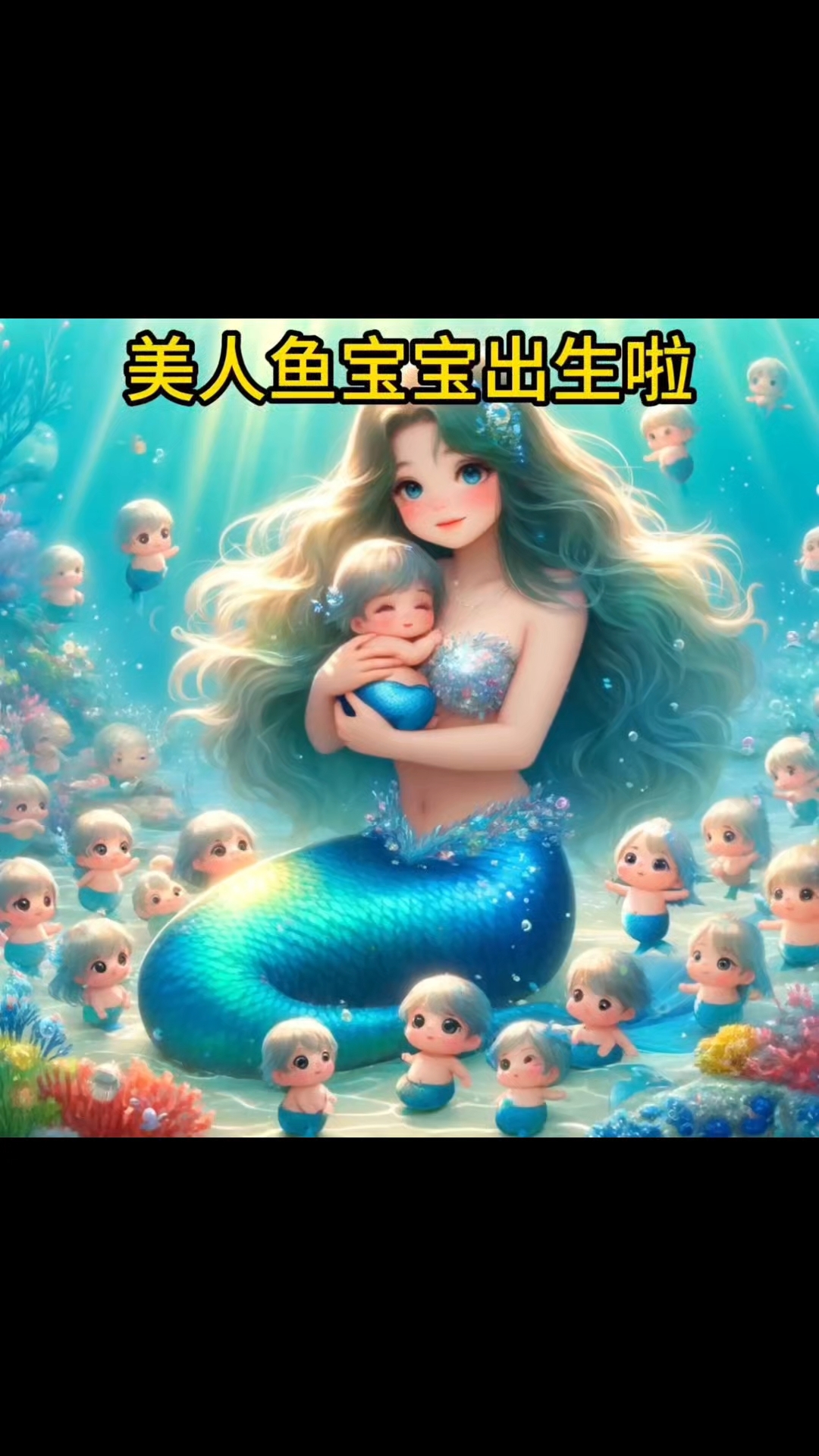 美人鱼宝宝出生啦