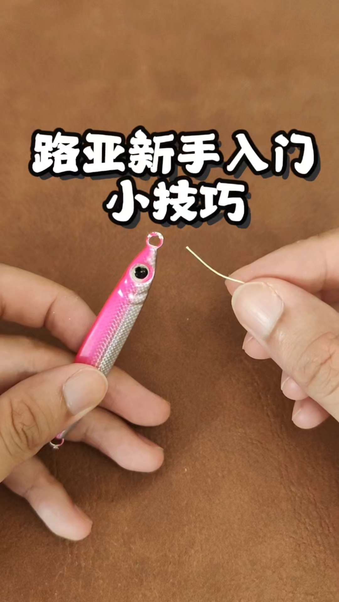  每日分享路亚新手入门小技巧
