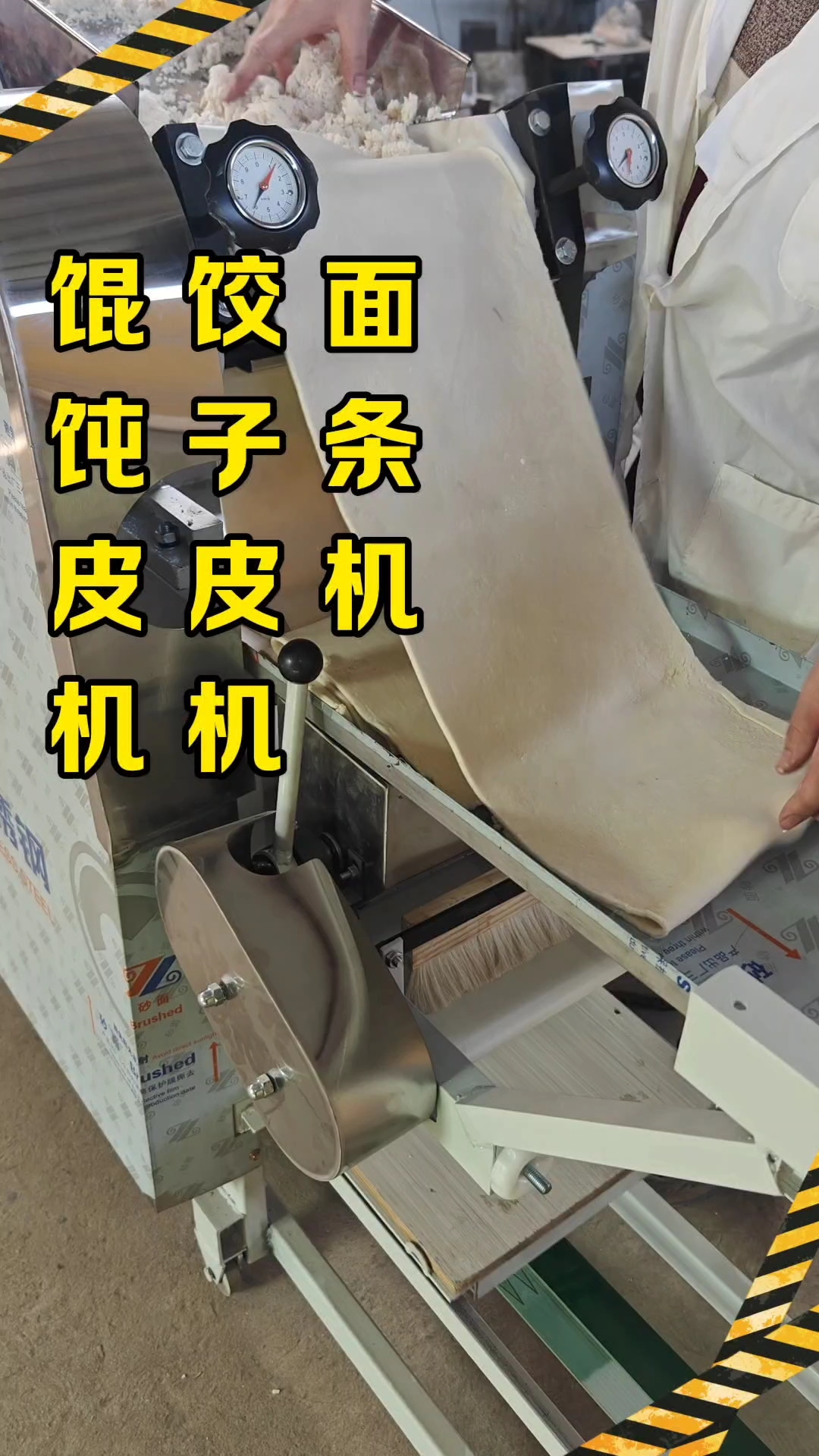 混沌皮饺子皮面条一台机器搞定 #一机多用省