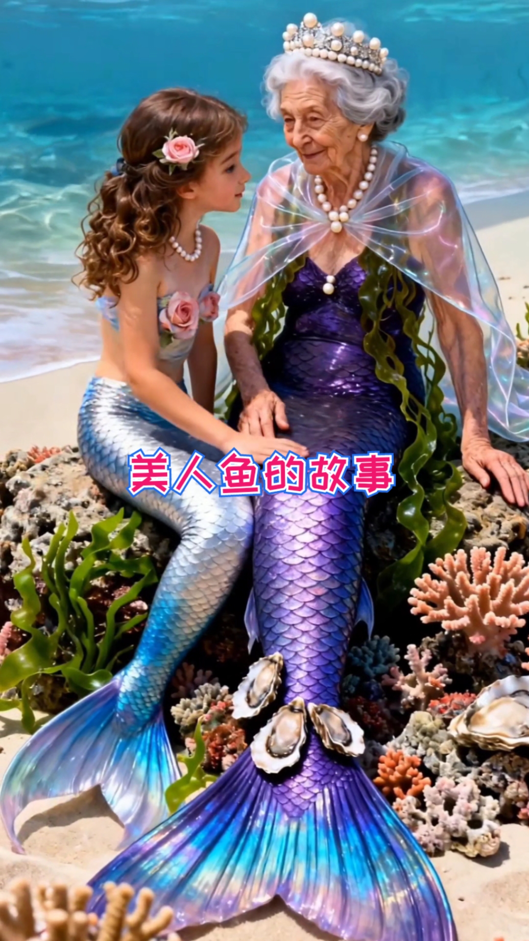 安徒生经典:《海的女儿》《第一集》小人鱼追求爱情的故事