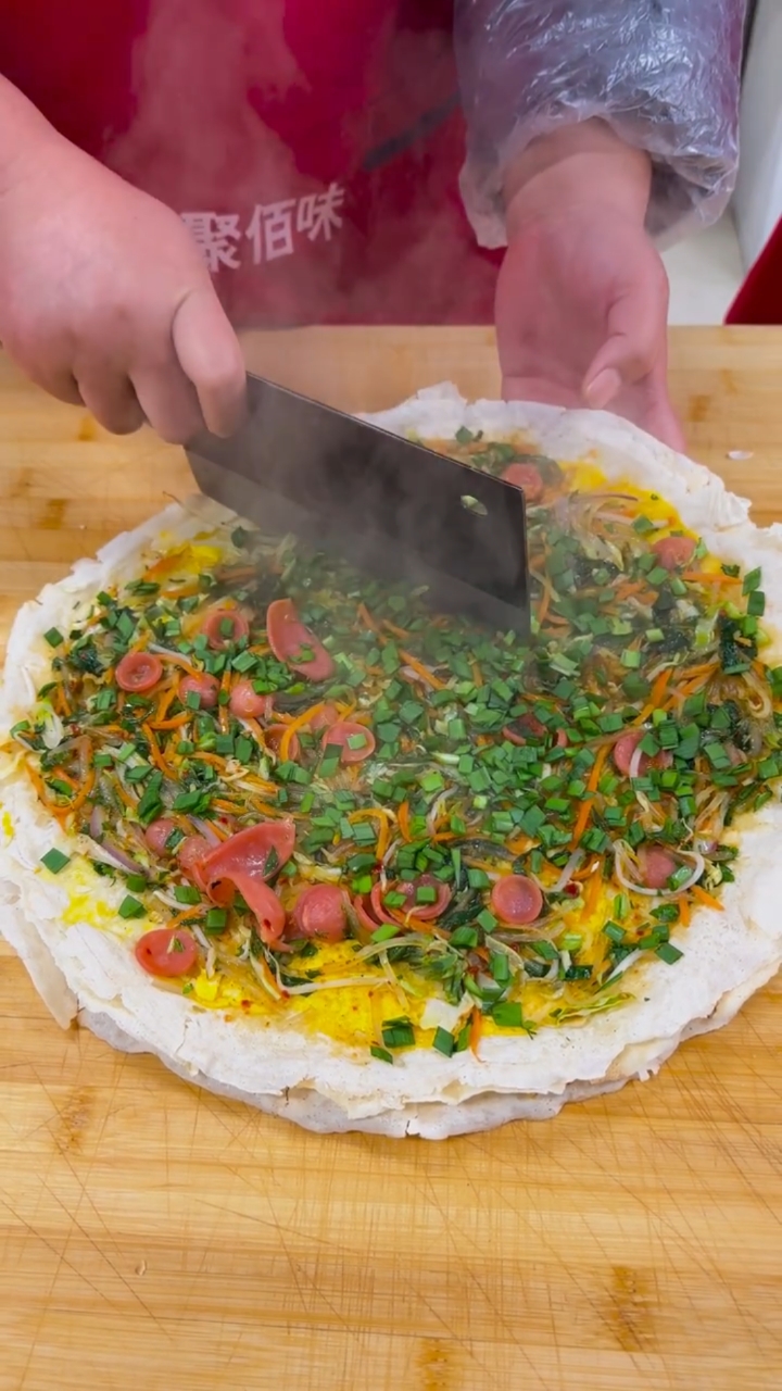 你有多久没吃饭老家的菜煎饼了!