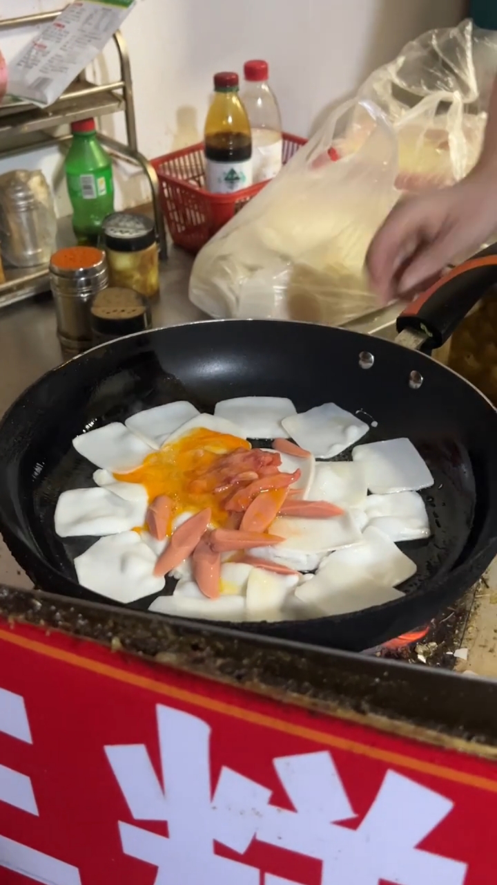 嵊州烤年糕!只有吃过的人才会懂!