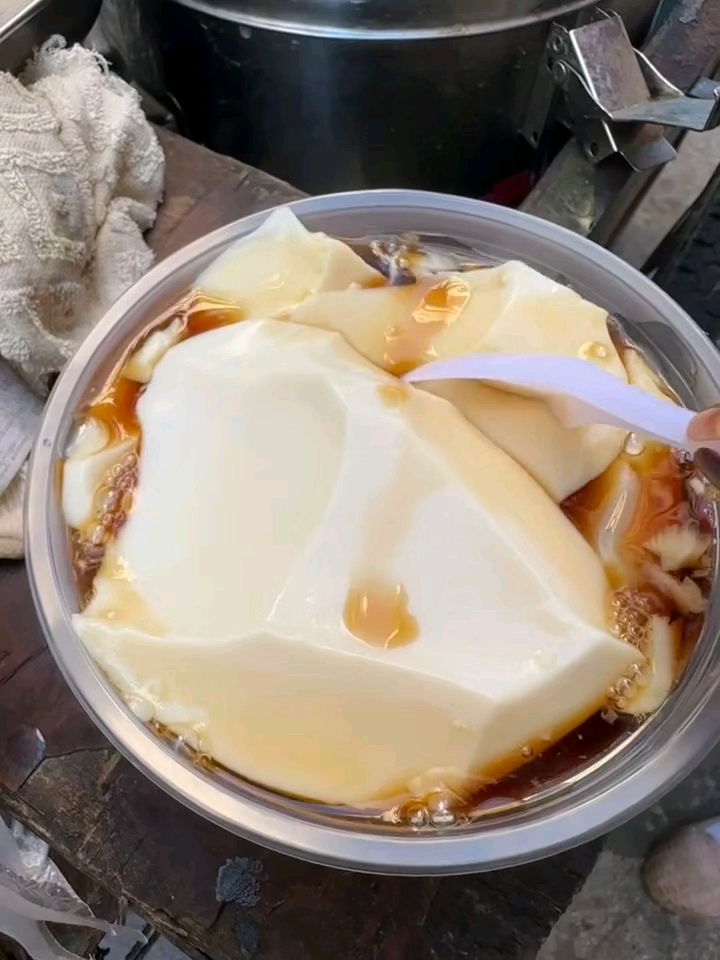 在海南吃到的豆腐脑,好好吃啊!