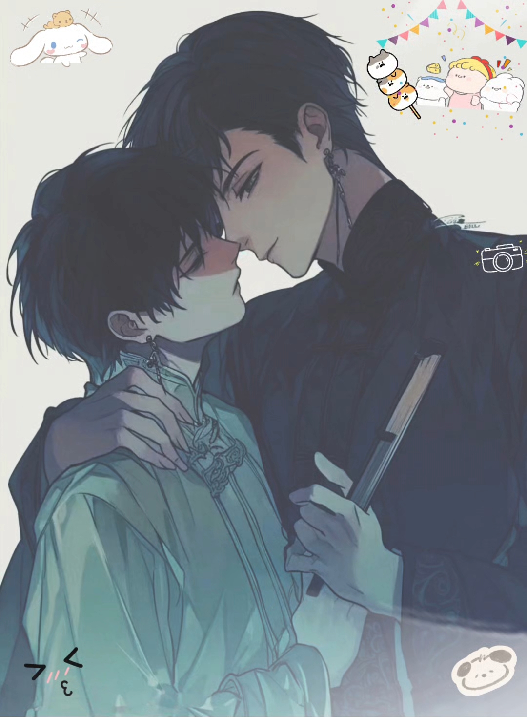 吴邪偷偷在网上写邪瓶文被发现，张起灵:“动一下，加一个夹子”