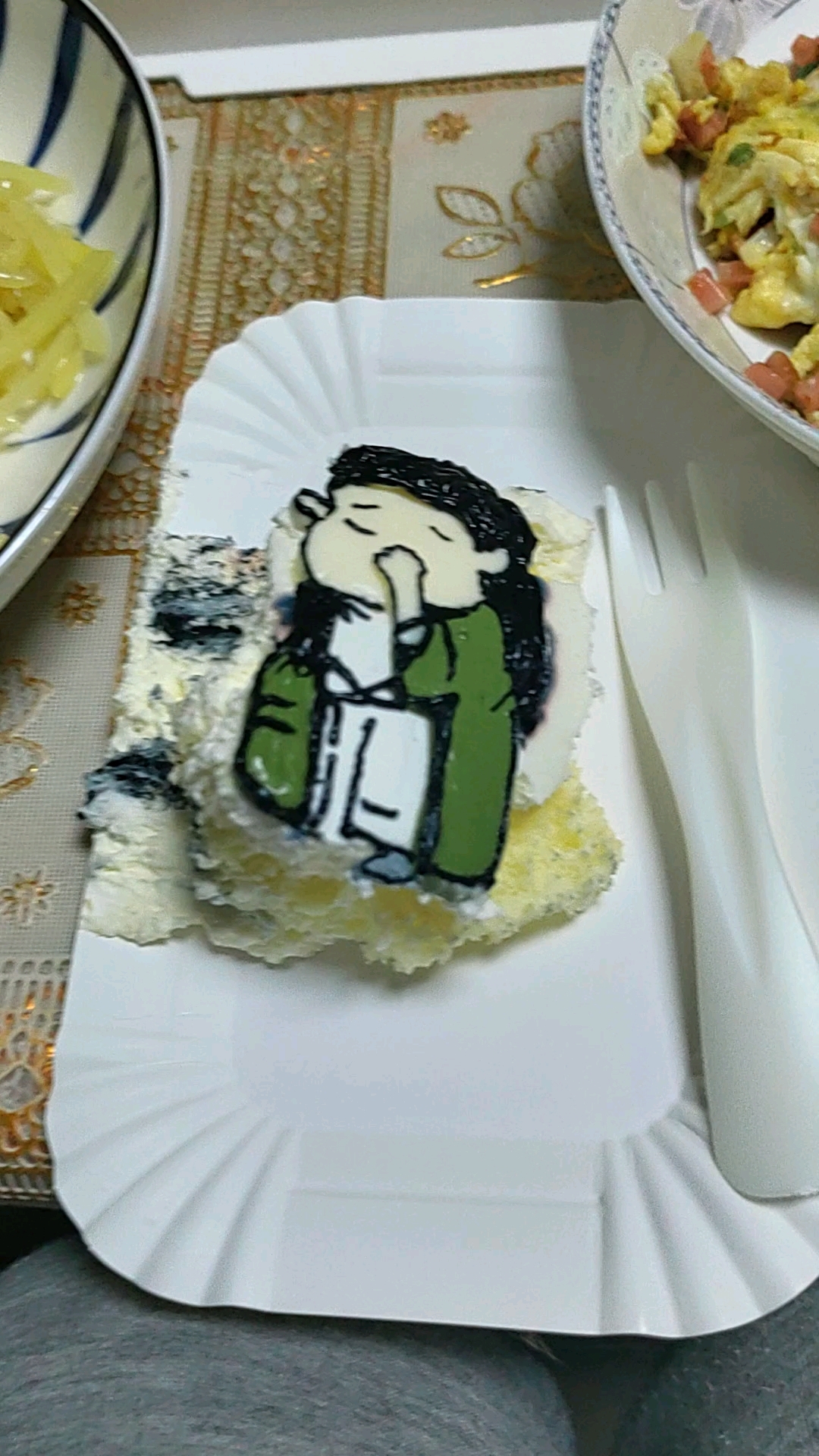 我过生日蛋糕是莲花楼主题的,关于我把李莲花吃了这事儿。