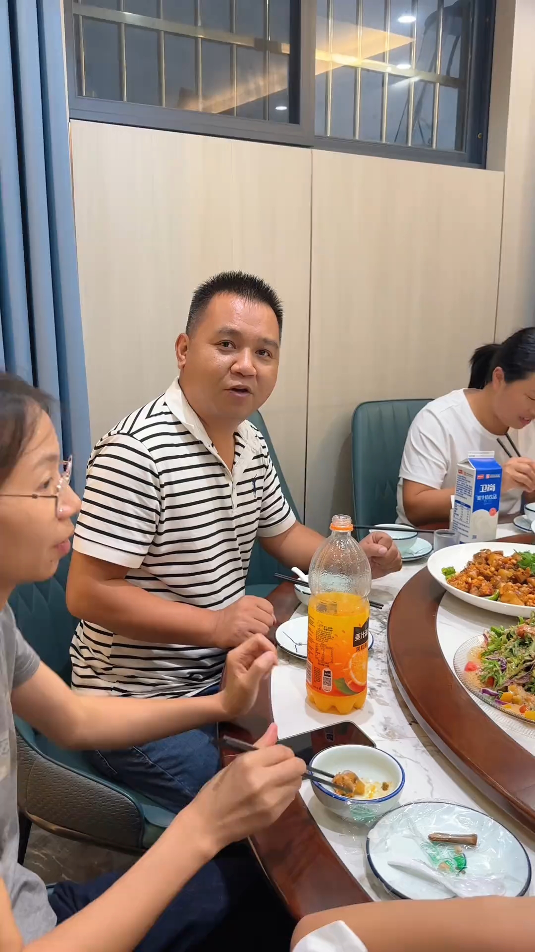弟媳妇早已准备好大鱼大肉来迎接，刚进门的那一刻内心真的被感动