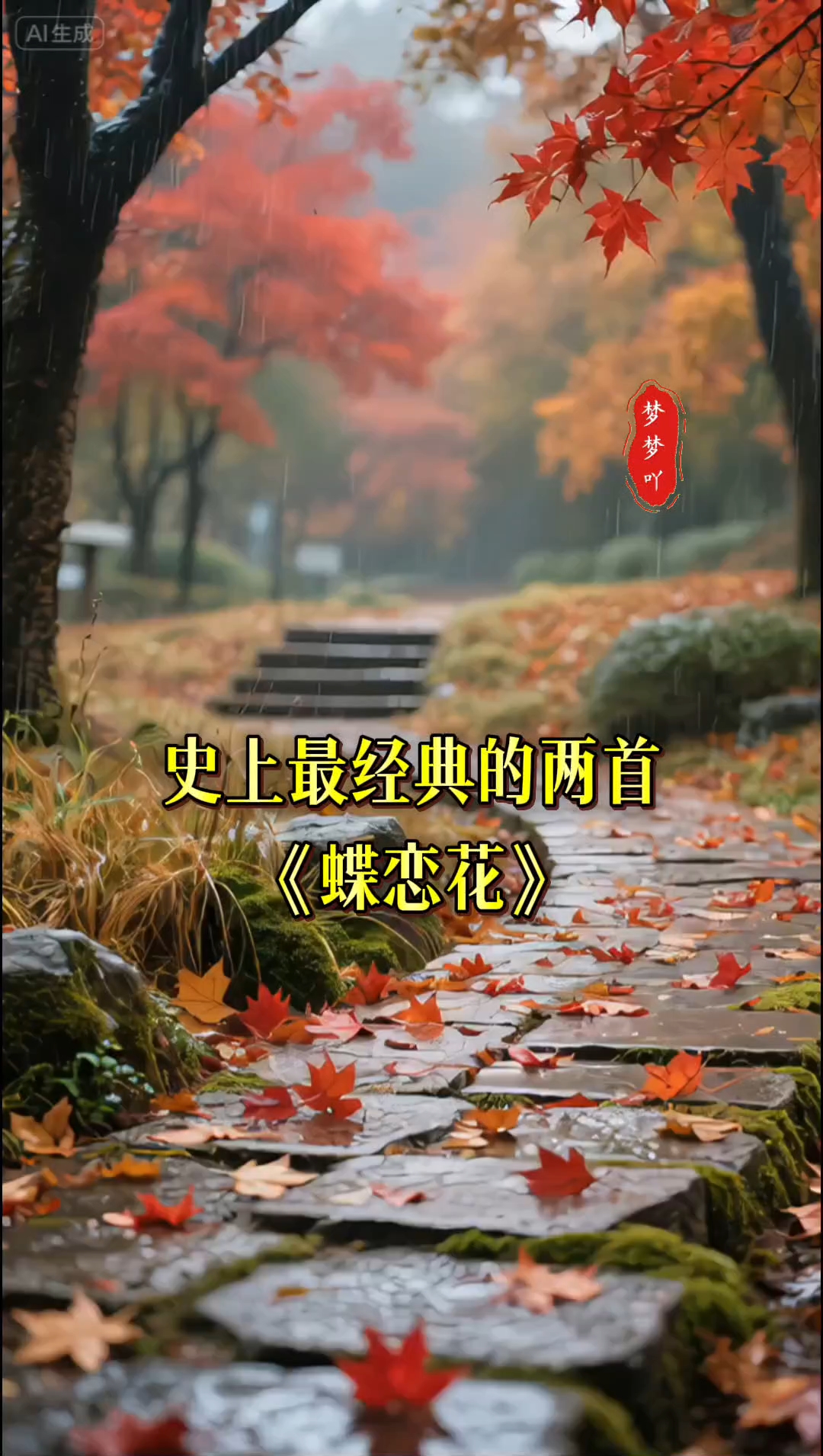 史上最经典的两首《蝶恋花》