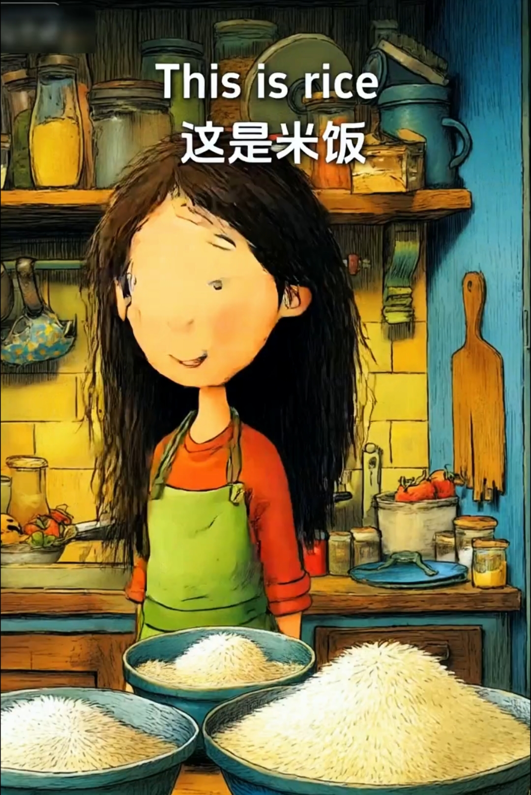 《这是米饭》英语绘本