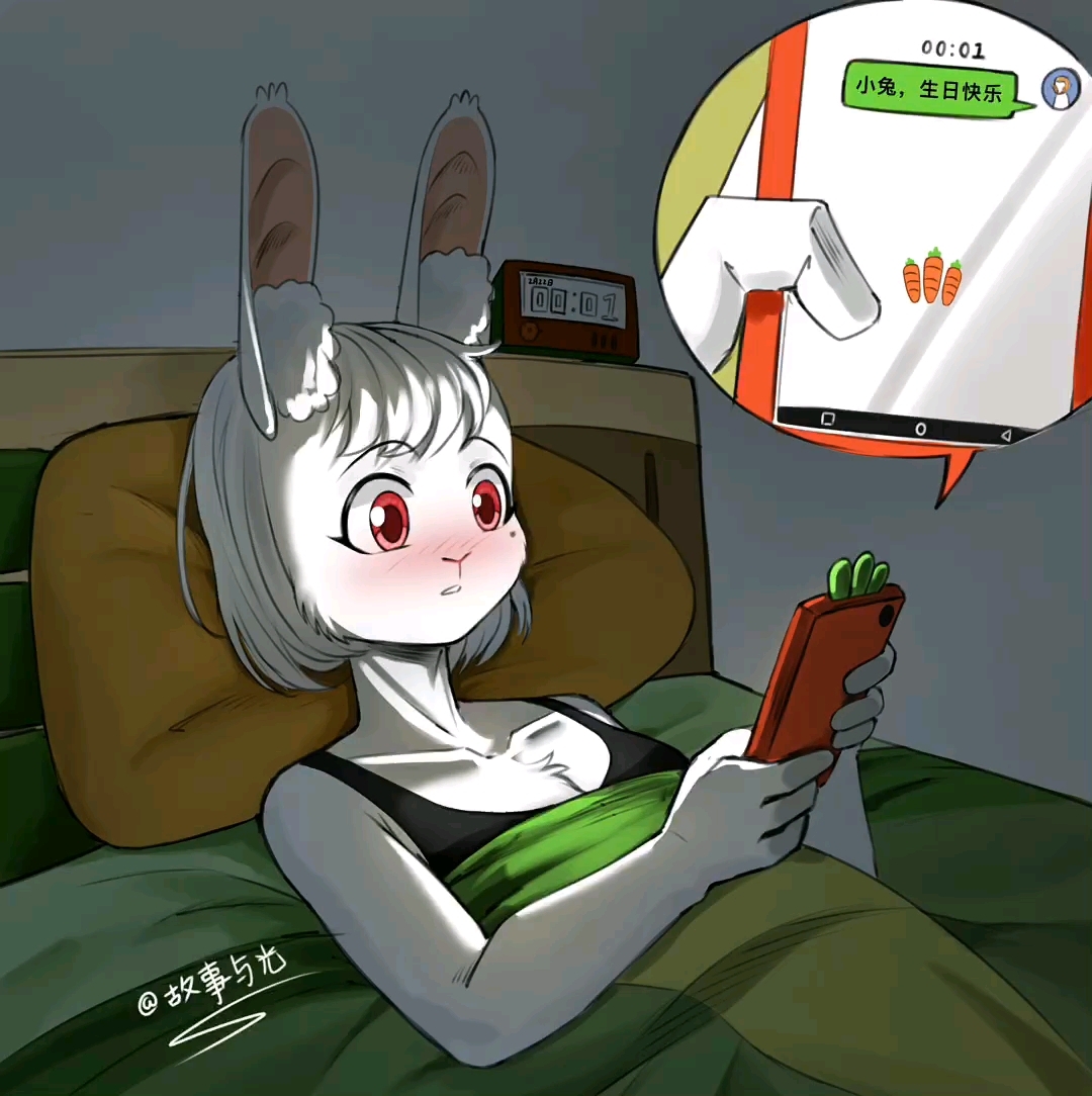 “生日快乐小兔”【猴子警长探案记/同人】