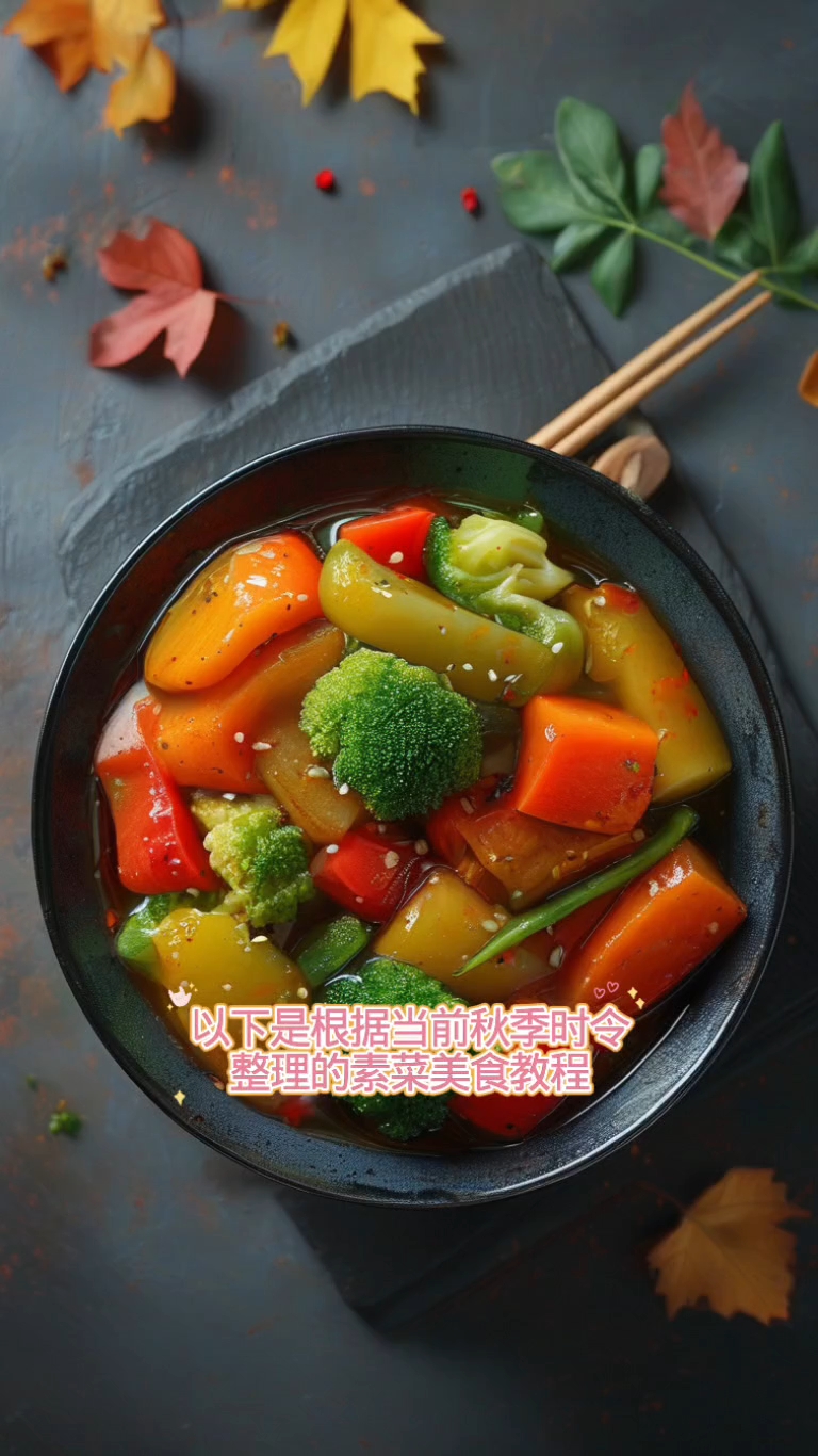 分享秋季素菜美食制作