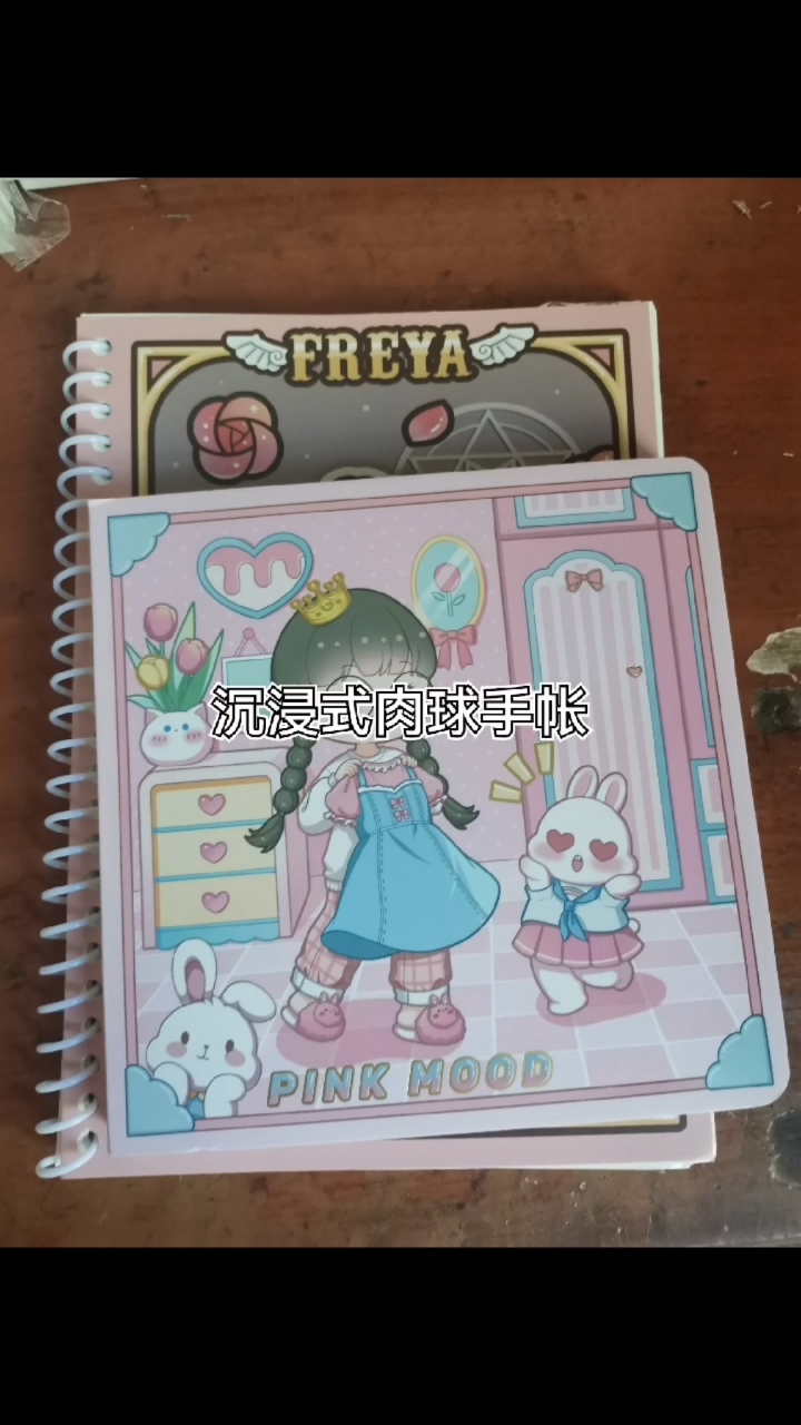 沉浸式做肉球手帐,因为有点卡,所以只能拍图片啦!