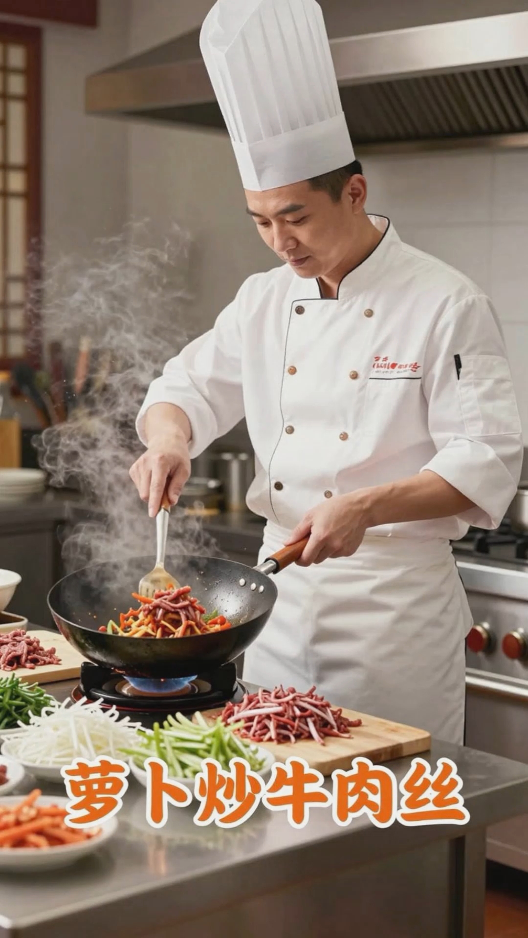 萝卜丝炒牛肉真的又鲜又甜，没吃过的朋友可一定要试试这个做法