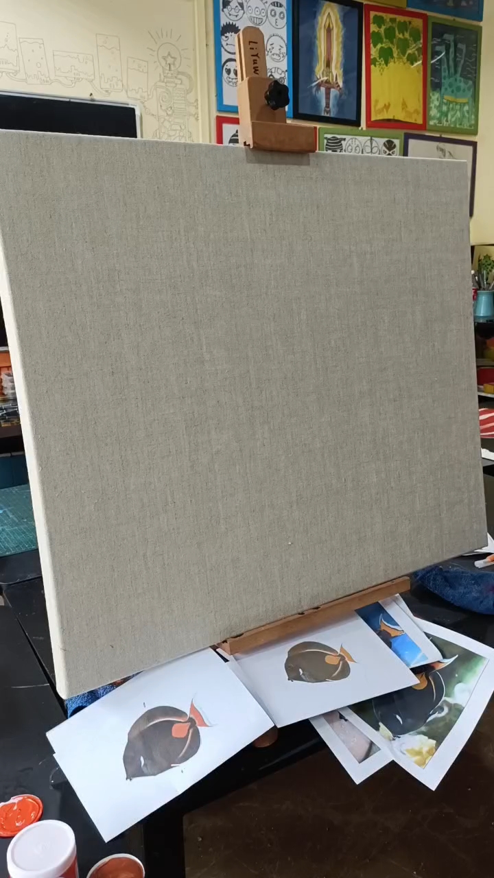 鸡心吊,海水鱼,绘画全过程,我的理想就是画完整个世界的鱼类。