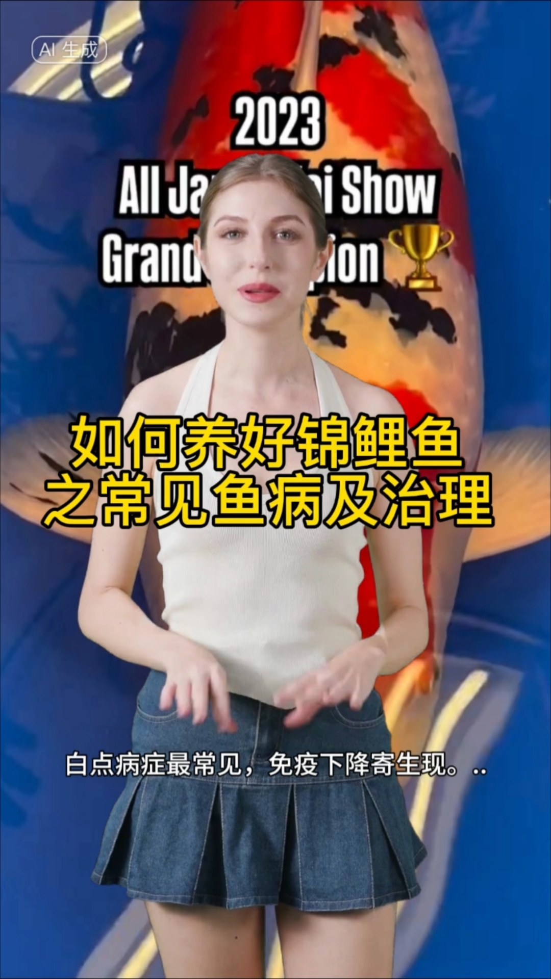 如何养好锦鲤鱼之常见鱼病及治理