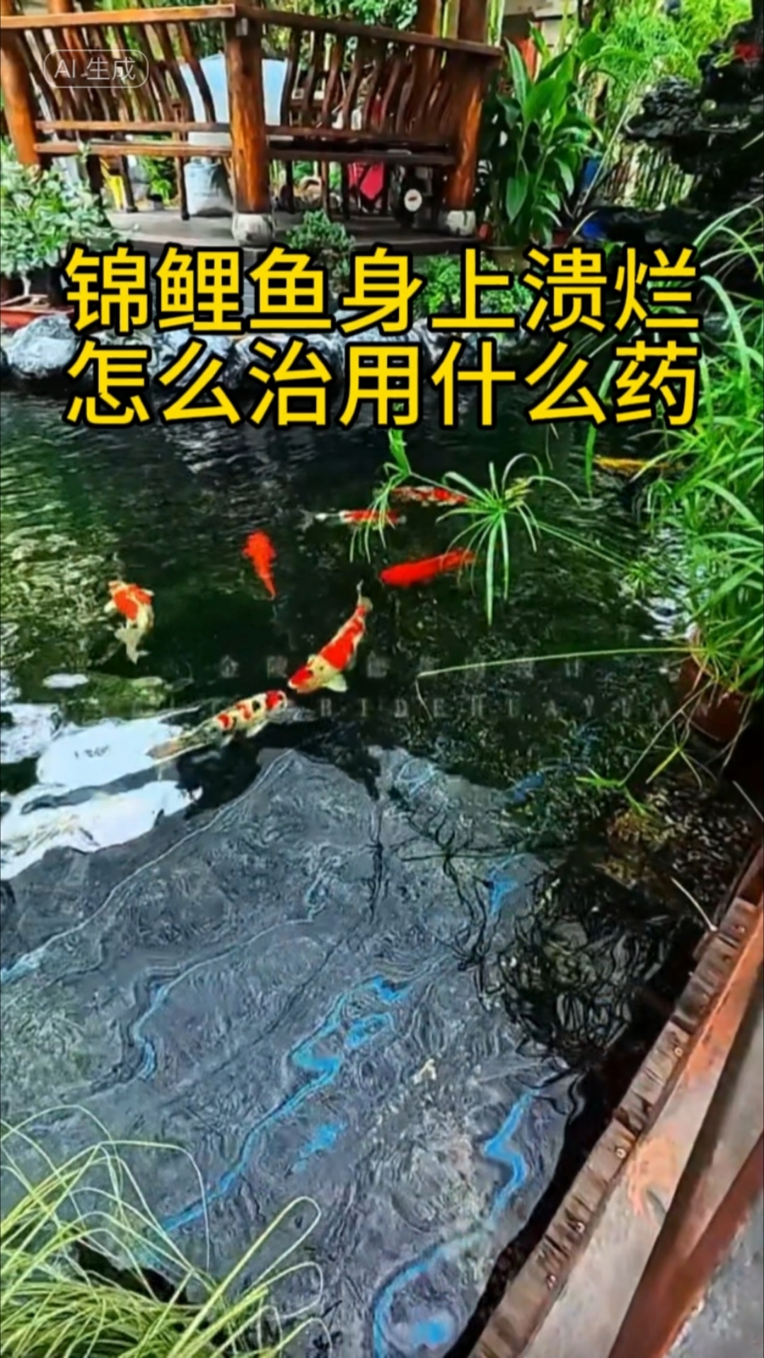 锦鲤鱼身上溃烂怎么治用什么药