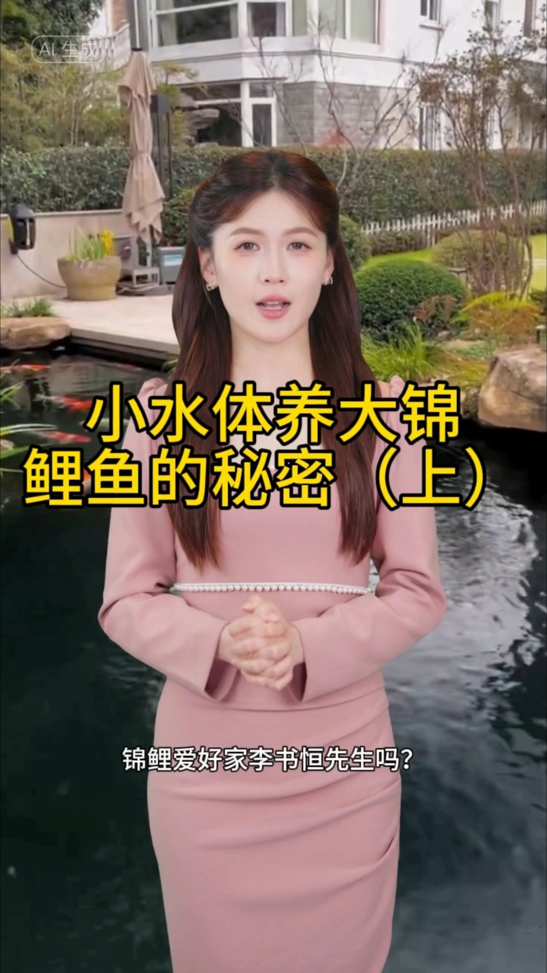 小水体养大锦鲤鱼的秘密（上）
