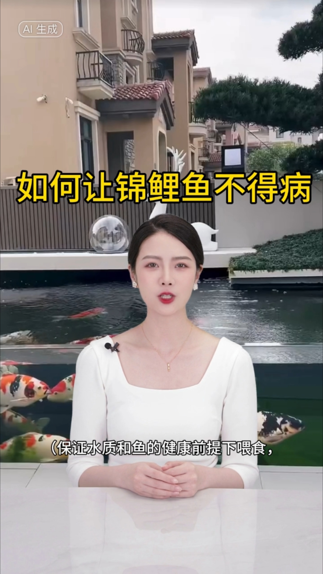 如何让锦鲤鱼不得病