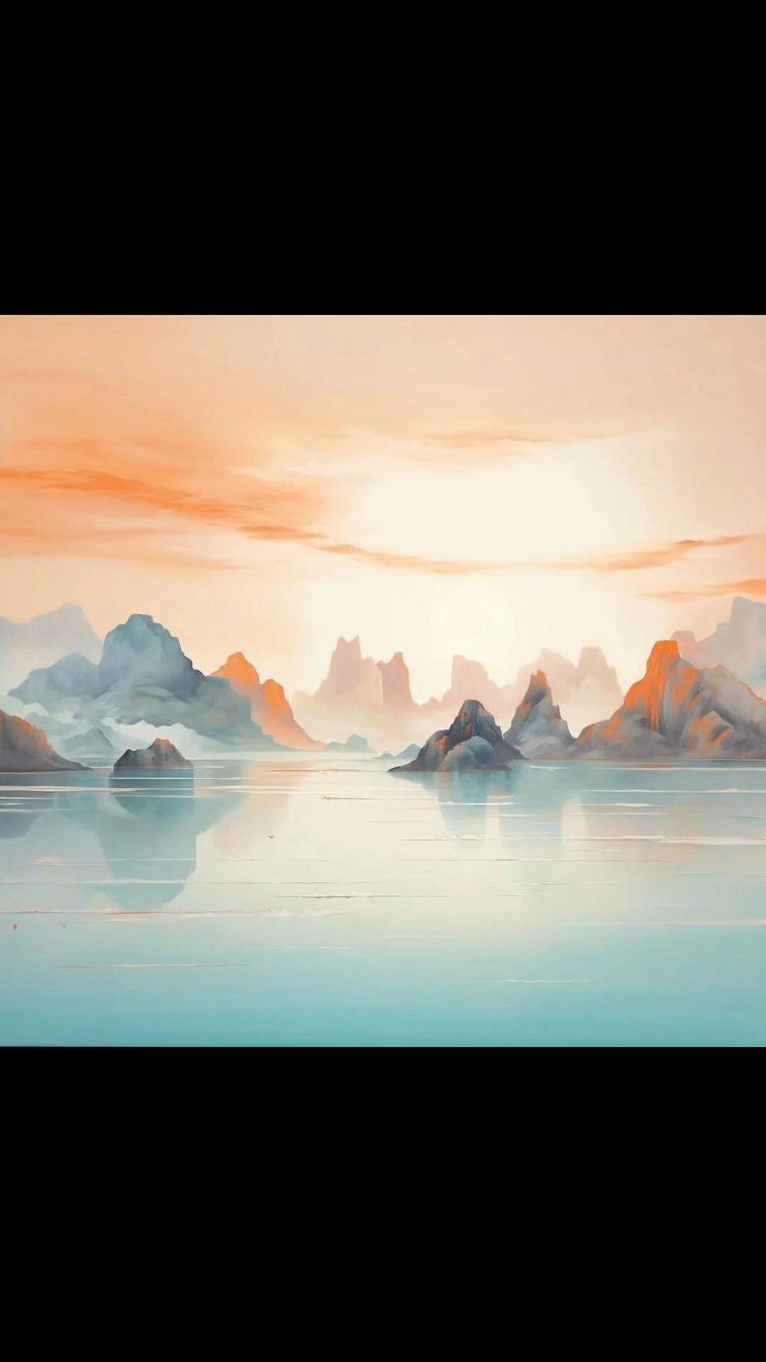 9月旺事业的山水画头像