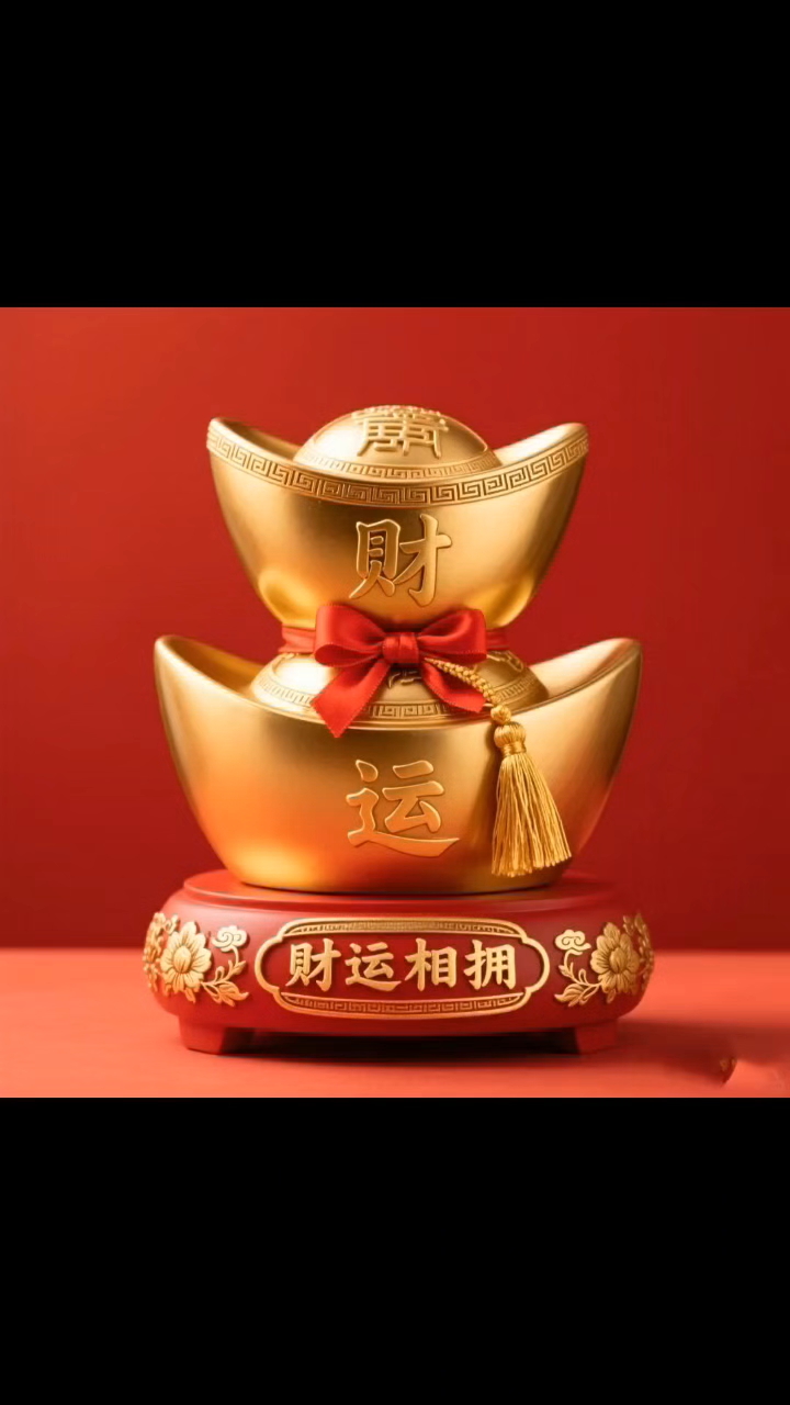 微信头像——财运相拥