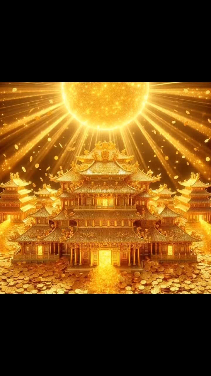 2025发财头像|金屋生辉福满庭,财源广进喜盈