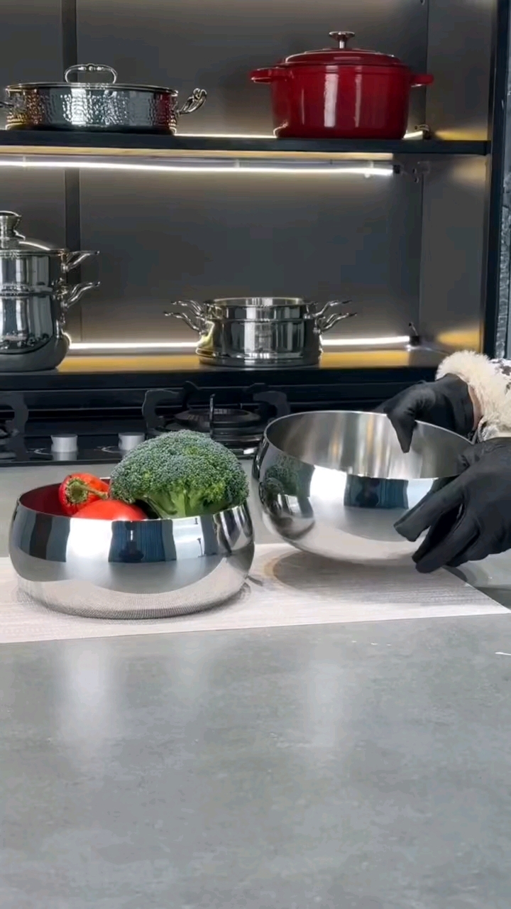 告别单调!MarsenRotn多功能沙拉碗,创意沙拉随心做