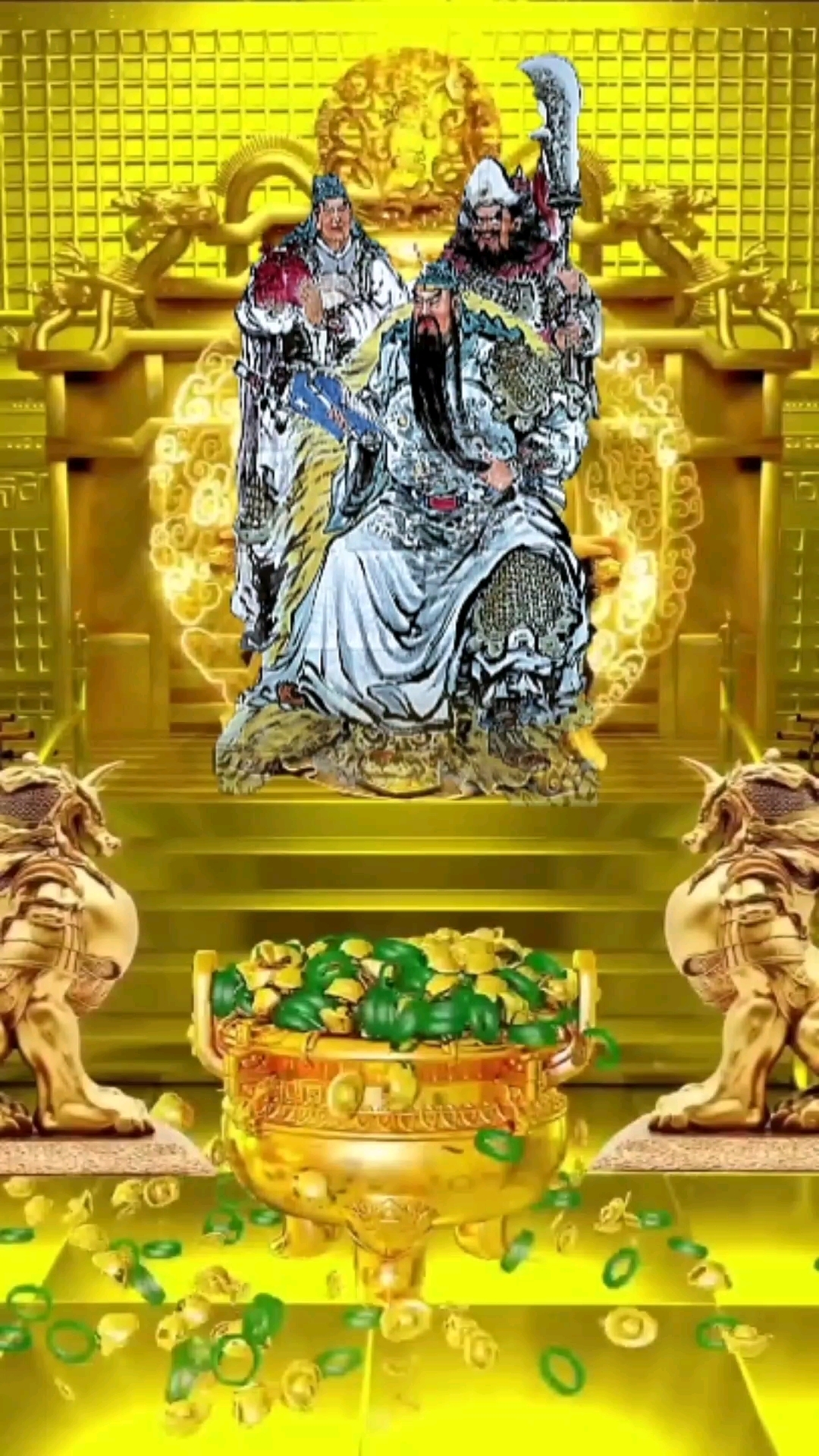 #武财神关二爷#天地神威#顺风顺水顺财神#曾成聪关公动态壁纸
