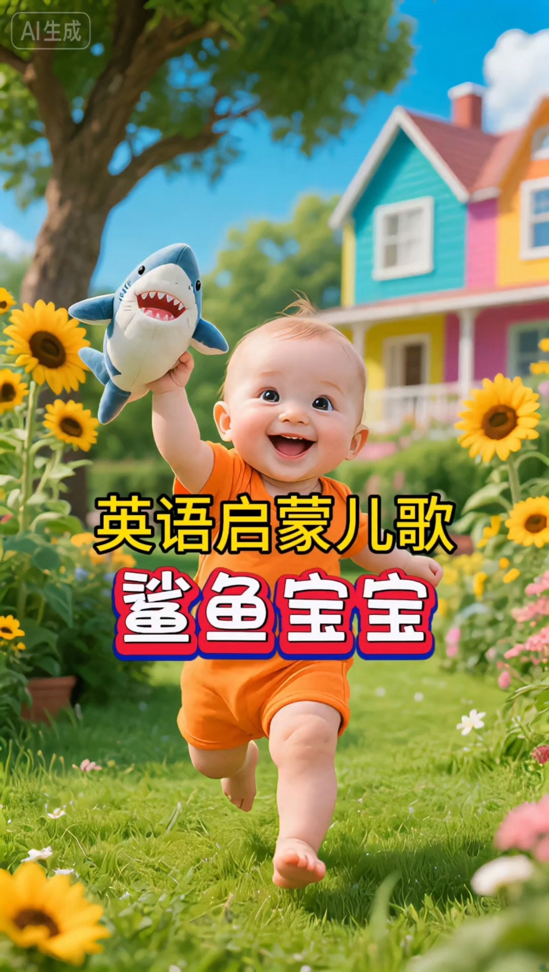 英语启蒙儿歌天花板《Babyshark鲨鱼宝宝》