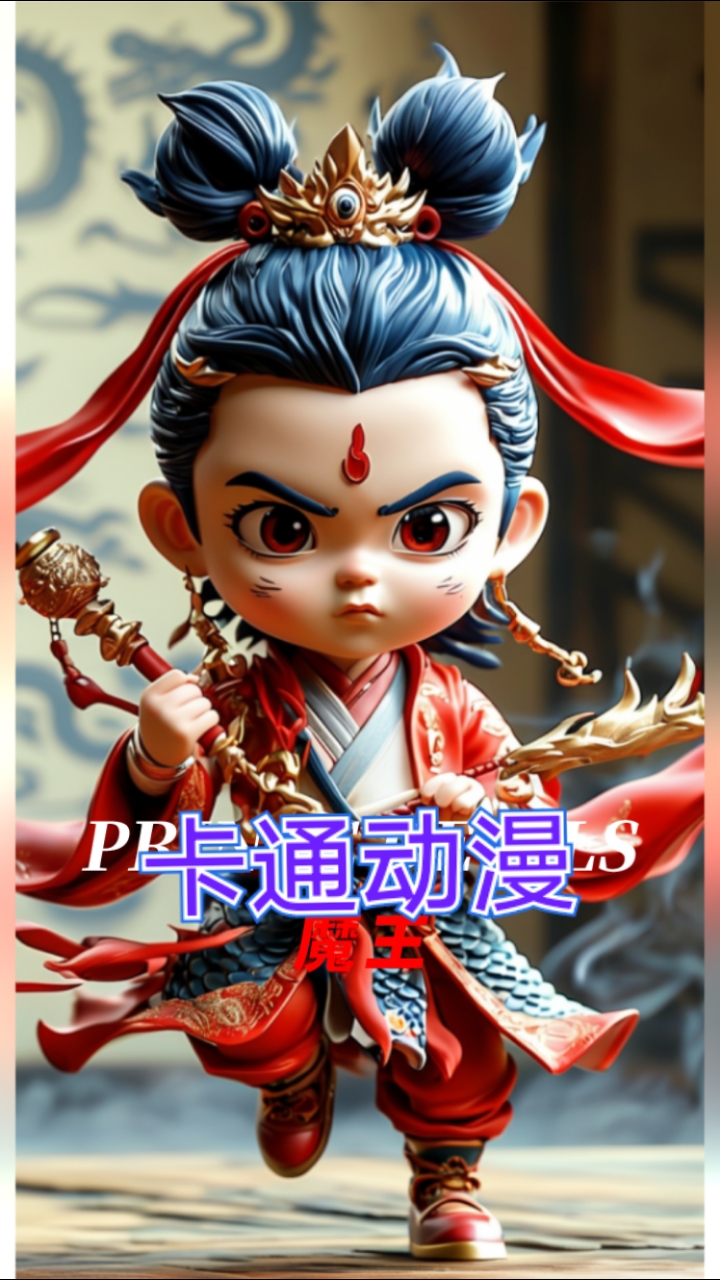卡通动漫手机壁纸神图壁纸#超高清壁纸#民族服饰精美绝伦#好运